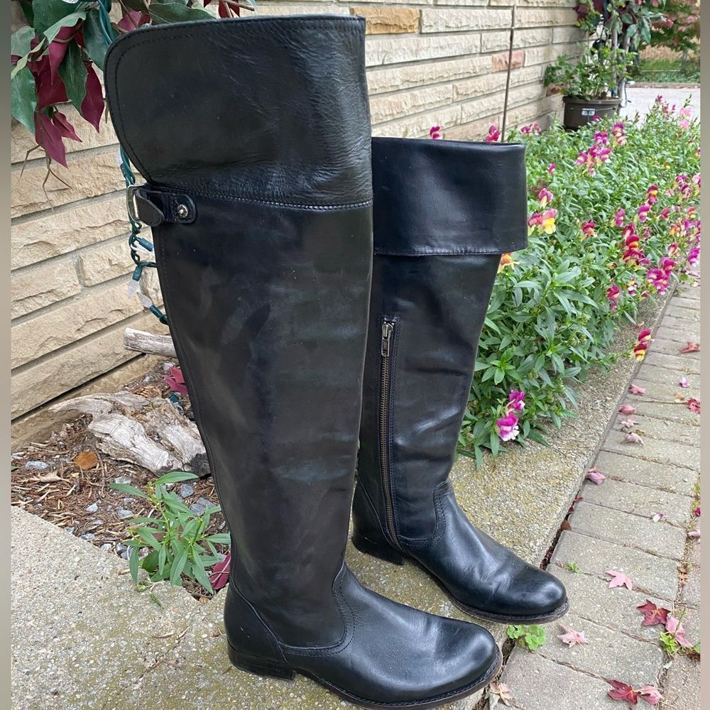 FRYE Melissa over the knee boots